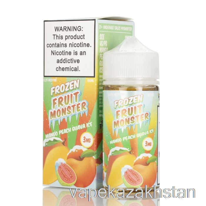 Vape Kazakhstan ICE Mango Peach Guava - Frozen Fruit Monster - 100mL 6mg
